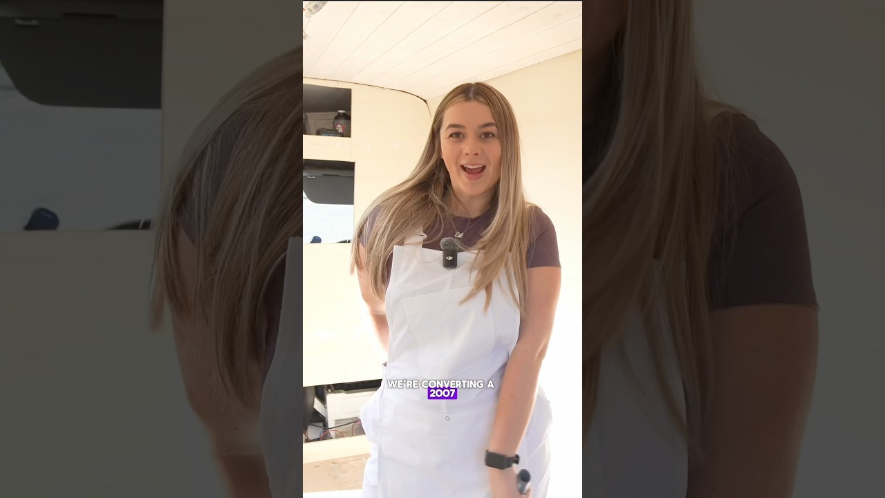 Mercedes Sprinter Camper Van Conversion: A Beachy-Themed Interior